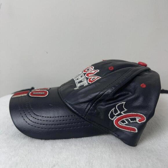 VTG Coors Light Racing Sterling Marlin #40 Snapback Hat Cap Leather Made In USA - Picture 4 of 11